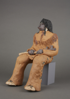 Glenn%20LaFontaine%2C%20%3Cb%3E%3Ci%3E%20Duck%20Pipe%3C%2Fi%3E%3C%2Fb%3E%2C%20ca.%201975%2C%20clay%20and%20acrylic%20paint%2C%20Gift%20of%20The%20Amon%20G.%20Carter%20Foundation%2C%20%26%23169%3B%20unknown%2C%20research%20required%2C%202004.78.2